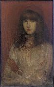James Abbot McNeill Whistler The Little Red Glove oil